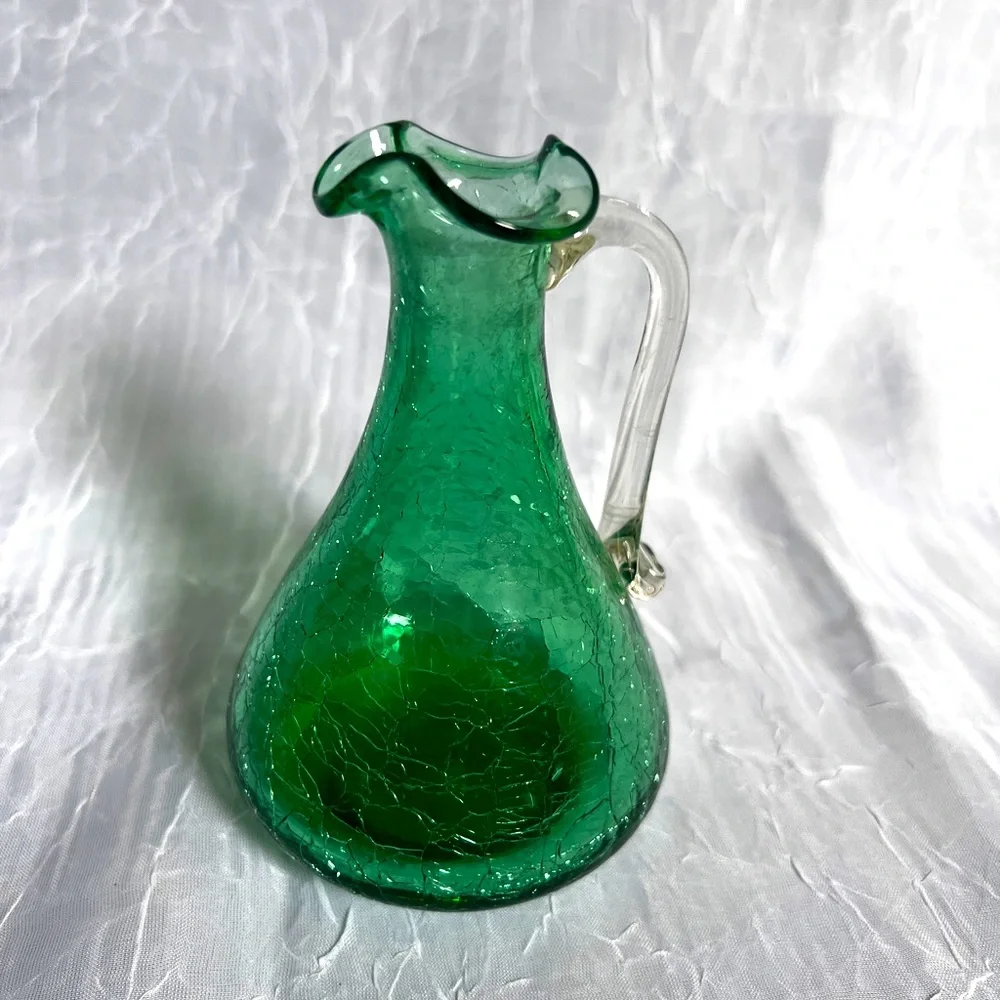 Green Vintage Decanter - Picture 1 of 4